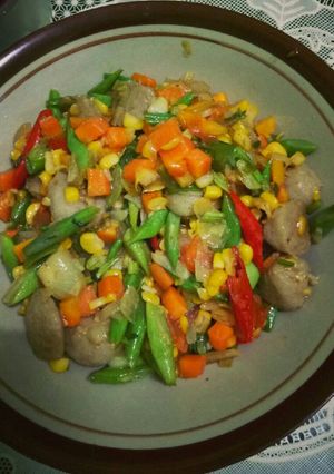 Foto resep Sayur Pelangi