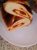 Arrollado con Dulce de Membrillo y Dulce de Leche