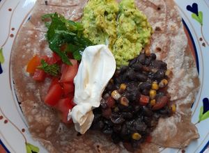 Foto de Wrap com Chilli de Feijão