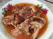 Gambar seblak tulang ayam