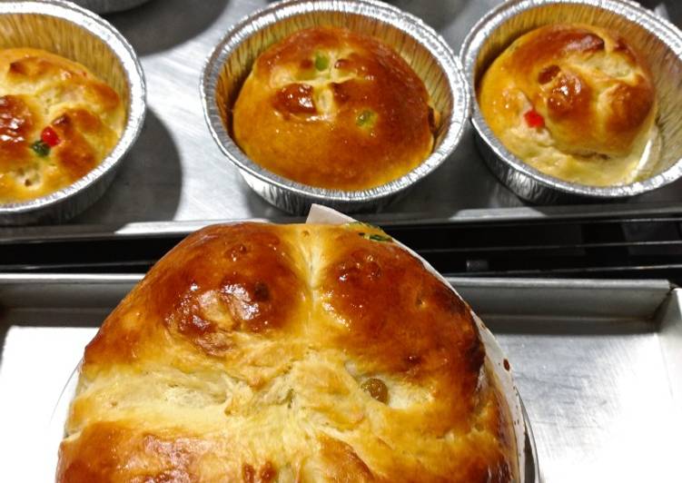 Resep Panettone Bread Enak dan Antiribet