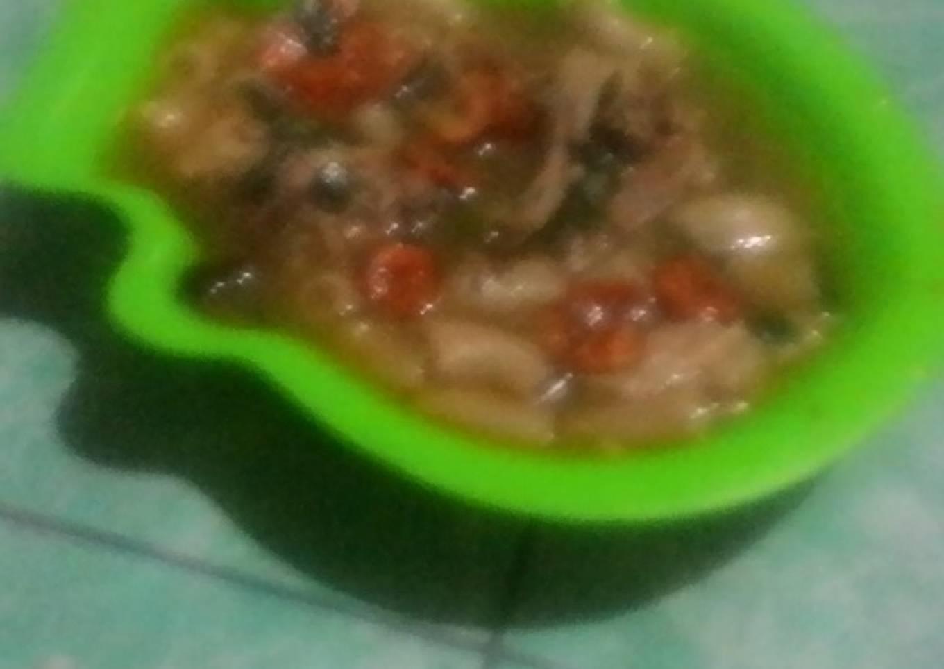 Sop ayam makaroni