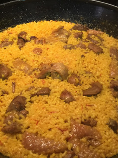 Una foto de Arroz con pavo