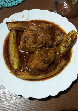 عکسی از دستور خورشت کدو مسما