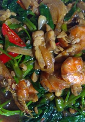 Foto resep Tumis kangkung wow!