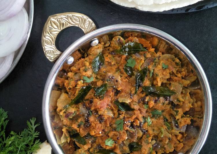 Easiest Way to Make Recipe of Zunka Bhaakar