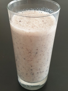 Una foto de Batido de plátano y chocolate