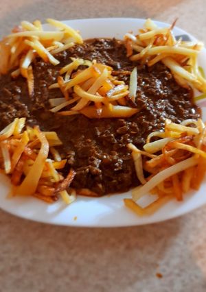 عکسی از دستور خوراک جگر
