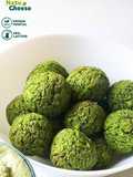 Snack de Brócolis e Ervilha com Queijo Vegetal da NatuCheese