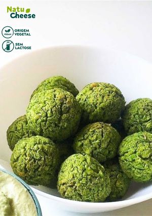 Foto de Snack de Brócolis e Ervilha com Queijo Vegetal da NatuCheese