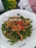 Kangkung Tempe tumis saus tiram