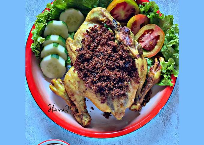 Cara membuat Ayam Ingkung Goreng Laos Cara membuat Ayam Ingkung Goreng Laos