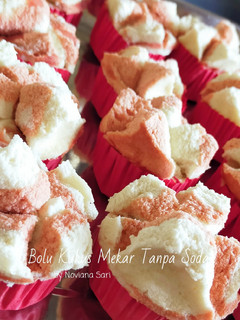 Foto resep Bolu Kukus Mekar Tanpa Soda