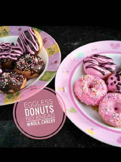 Foto resep Egless Donat (Tanpa Ulen)