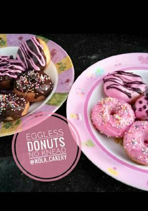 Foto resep Egless Donat (Tanpa Ulen)