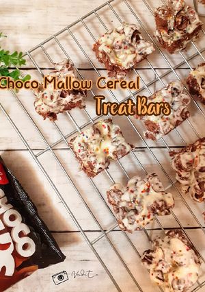 Foto resep Choco Mallow Cereal Treat Bars