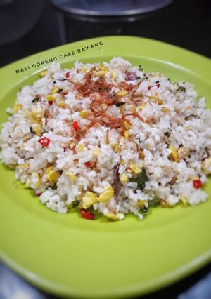Foto resep Nasi goreng cabe bawang