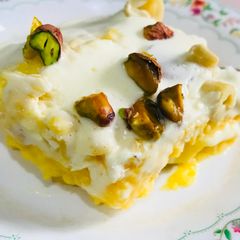 A picture of Pineapple Bread Pudding.
