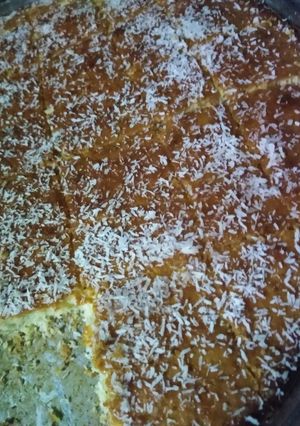 صورة لوصفة كيكة جوز الهند 🥧🥥
