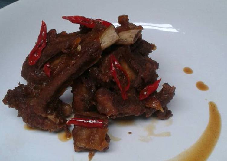 ungkep kambing