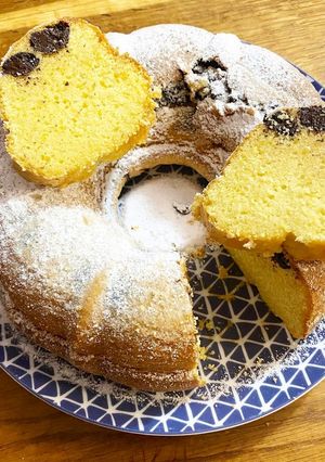 Foto di Ciambellone arancia e cioccolato