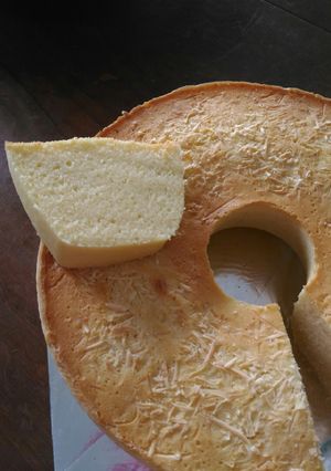 Foto resep Bolu keju putih telur