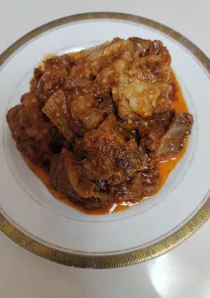Foto resep Oseng Mercon Iga