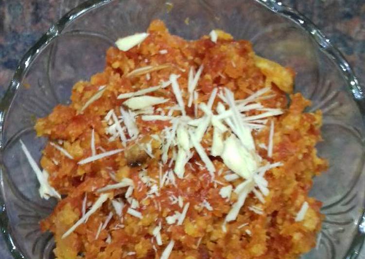Recipe: Perfect Gajar ka halwa
