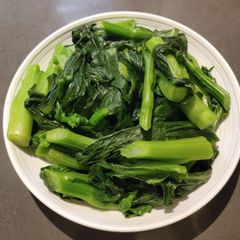 A picture of Boiled Choy Sum.