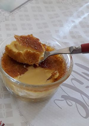 Une photo de Recette 6 - CRÈME BRÛLÉE 🍮