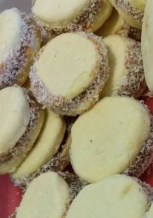 Una foto de Alfajores de maicena