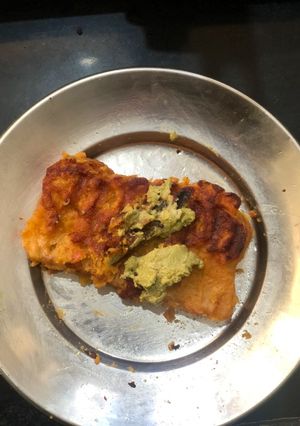 A picture of Masala bread.