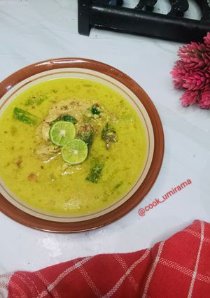 Foto resep Soto Ayam Santan kuning