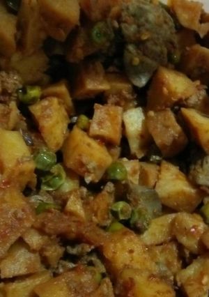 Foto resep Sambel goreng ati ampla,kentang dan kacang polong