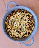 Revuelto Gramajo 🇦🇷 (adaptación vegetariana y más livianita by Mate Amargo 🧉)