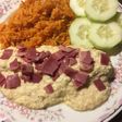 Pollo en salsa de queso