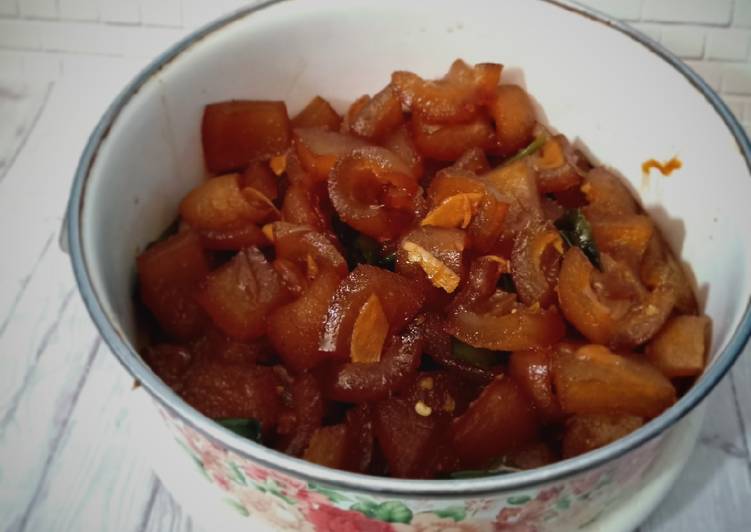 Kikil Kecap Cabe Ijo