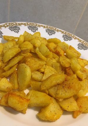 صورة لوصفة بطاطس البيت الدقه القديمه 🤤🥔