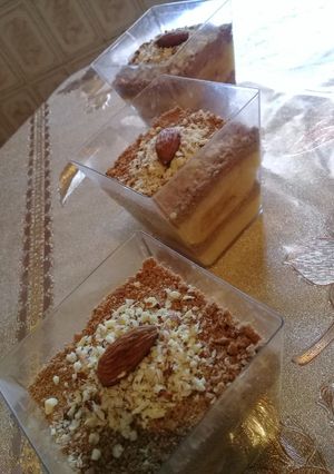 صورة لوصفة تحلية بنة عالمية 😋😋 فرحي اهل بيتك وضيوفك