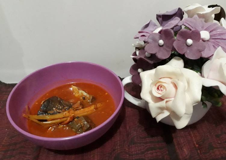 Ikan Tengiri Asam Pedas Melayu