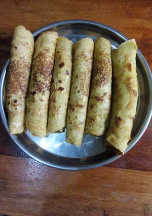 A picture of Carrots pancakes.
