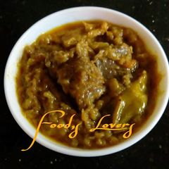 A picture of Kadu masala Mutton.