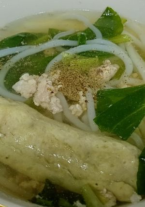 Hình của món Bánh canh nấu nhanh.