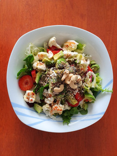 Una foto de Ensalada frutal