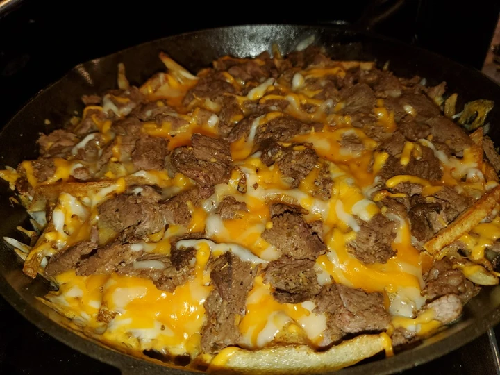 Easy Way Make Carne Asada (Steak) Fries the Delicious Delicious