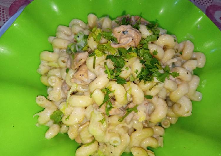 Recipe of Perfect White Sauce Pasta