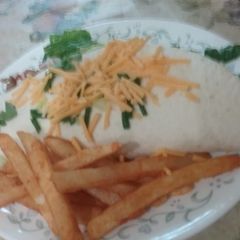A picture of Taco burger.