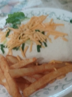 A picture of Taco burger.