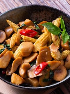 #151 三杯杏鮑菇 的食譜成品照片