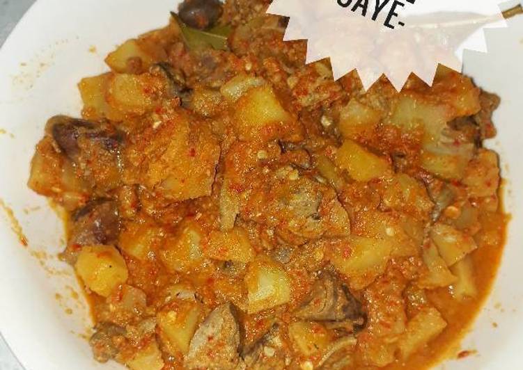 Cara Gampang Membuat Sambal goreng Ati ampela santan yang simpel